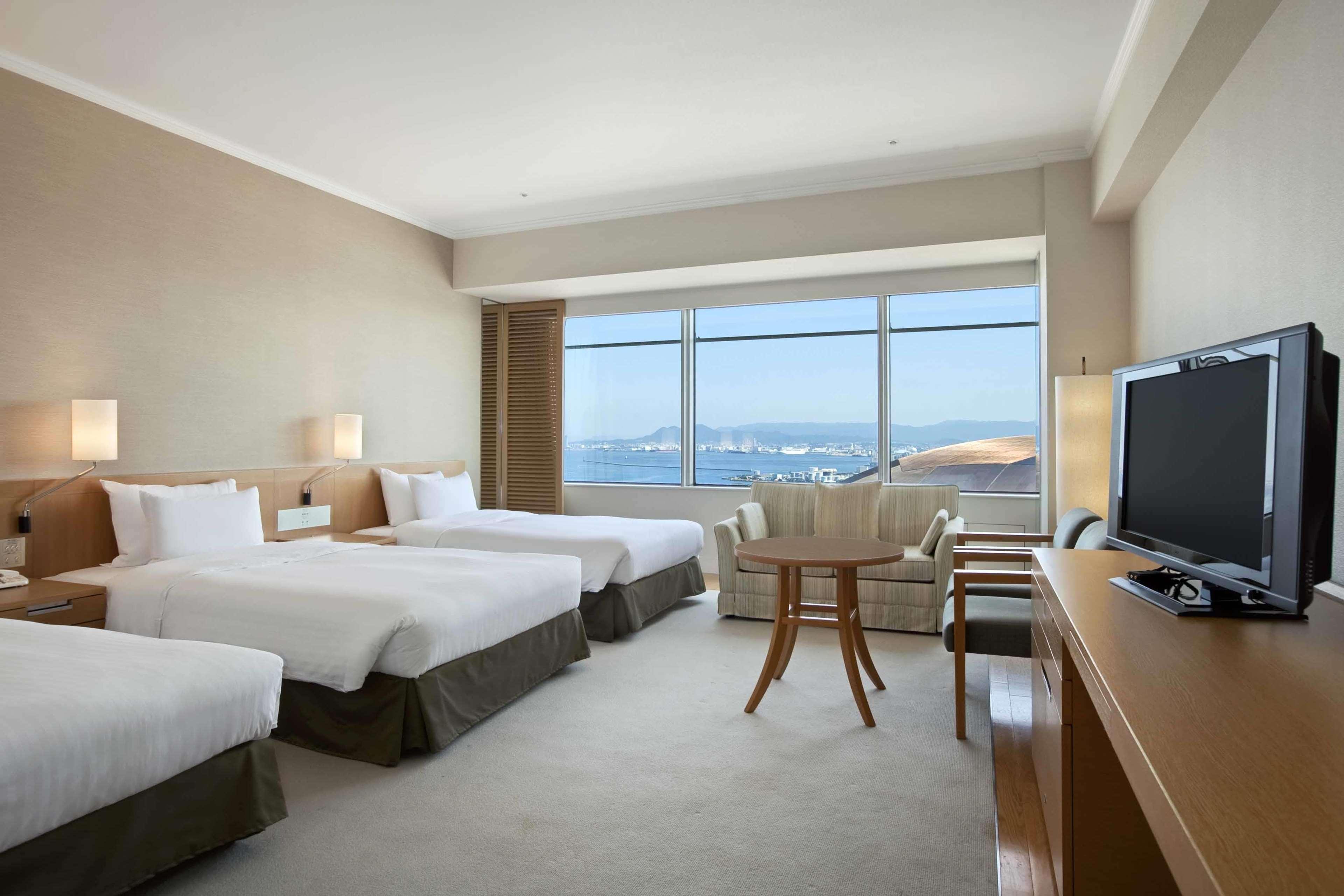 Hilton Fukuoka Sea Hawk Hotell Rum bild