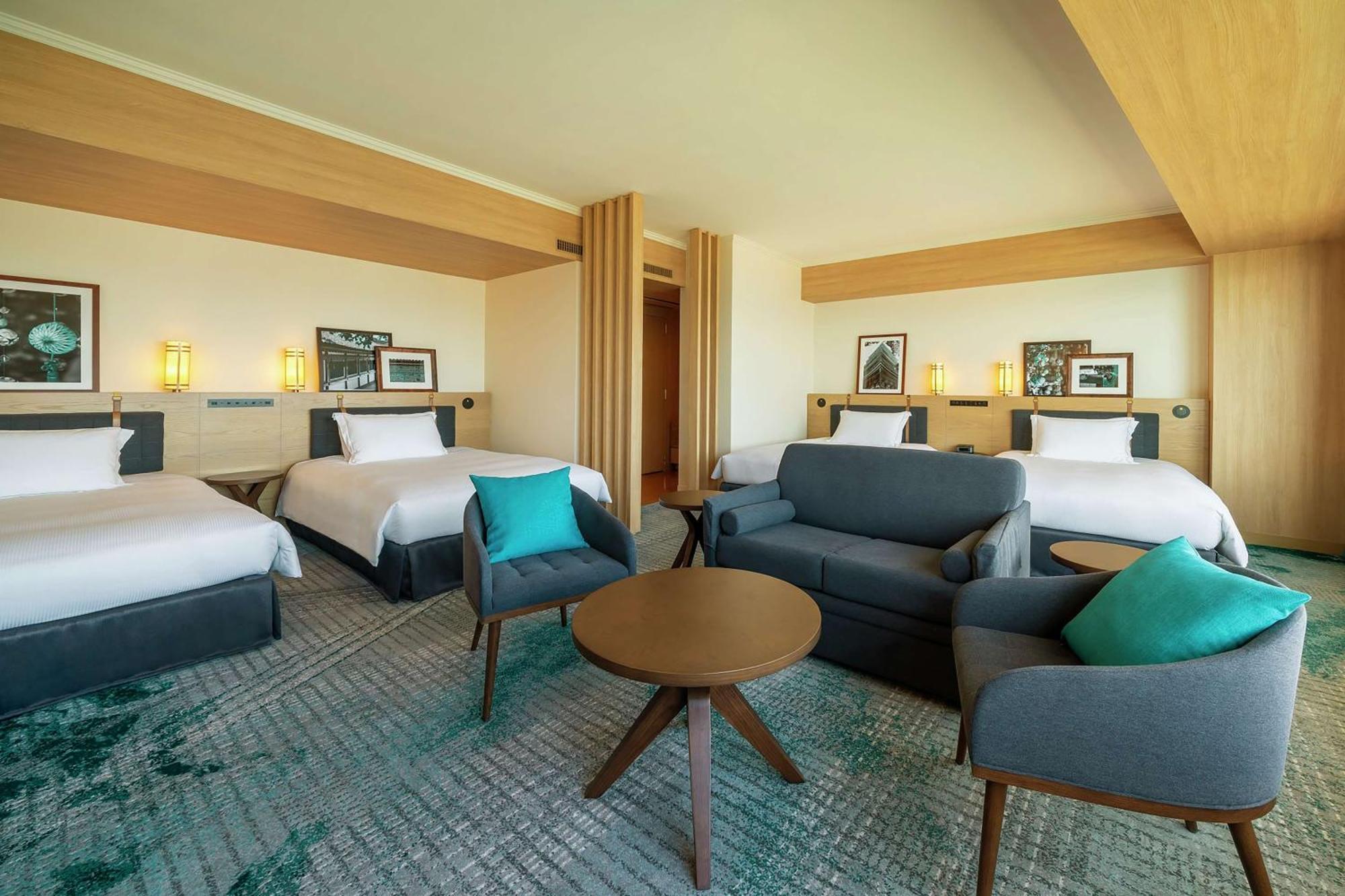 Hilton Fukuoka Sea Hawk Hotell Exteriör bild