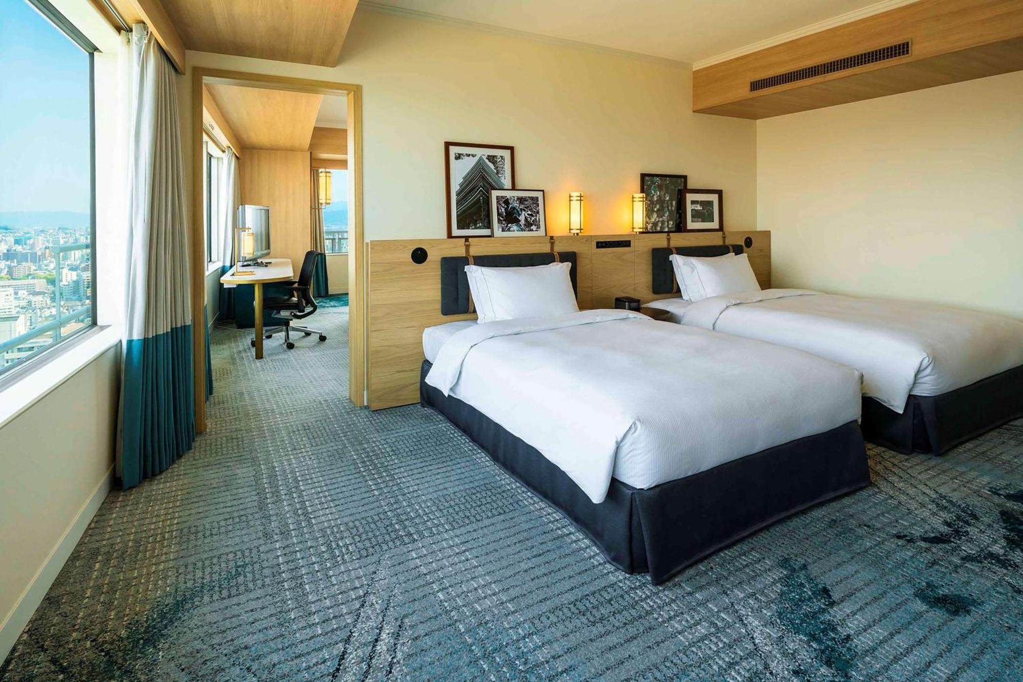 Hilton Fukuoka Sea Hawk Hotell Exteriör bild